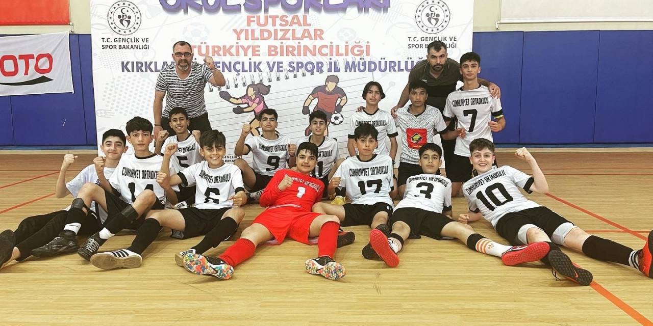 Türkiye Futsal Üçüncülüğü Ergani’den
