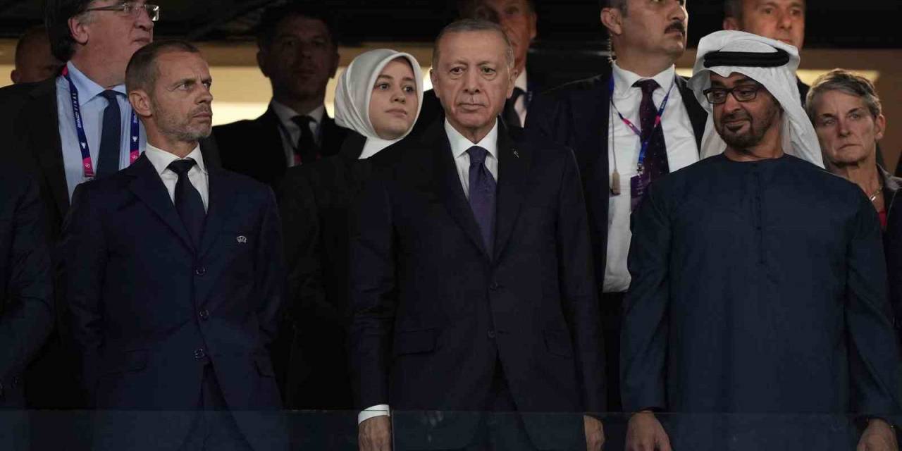 Cumhurbaşkanı Recep Tayyip Erdoğan, Şampiyonlar Ligi Finali’ni Takip Etti