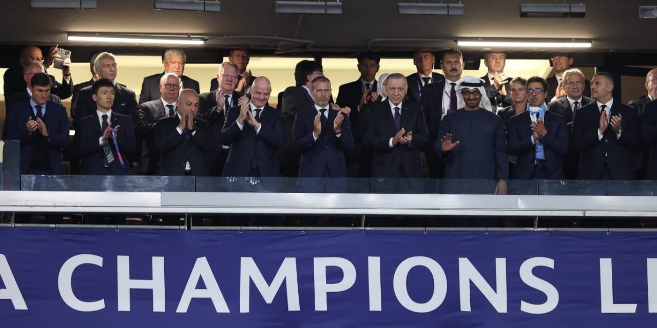 Cumhurbaşkanı Erdoğan’dan Şampiyonlar Ligi Şampiyonu Manchester City’e Tebrik