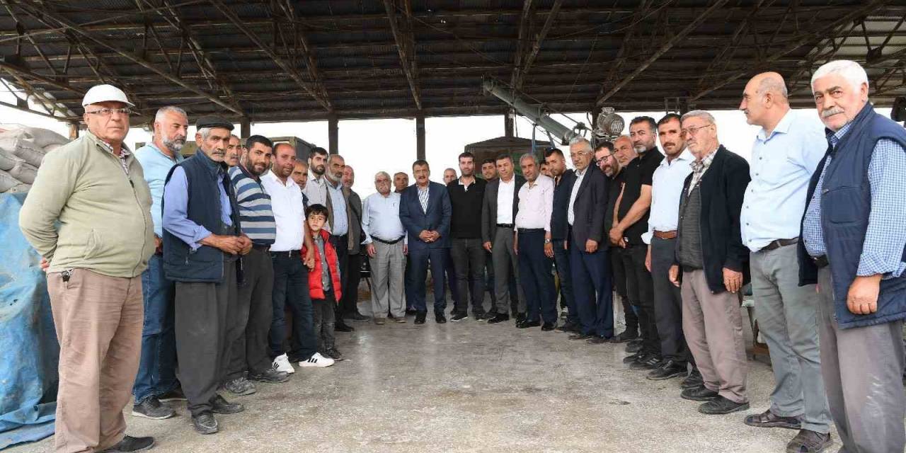 Gürkan: Buğday Pazarı Esnafını Ziyaret Etti