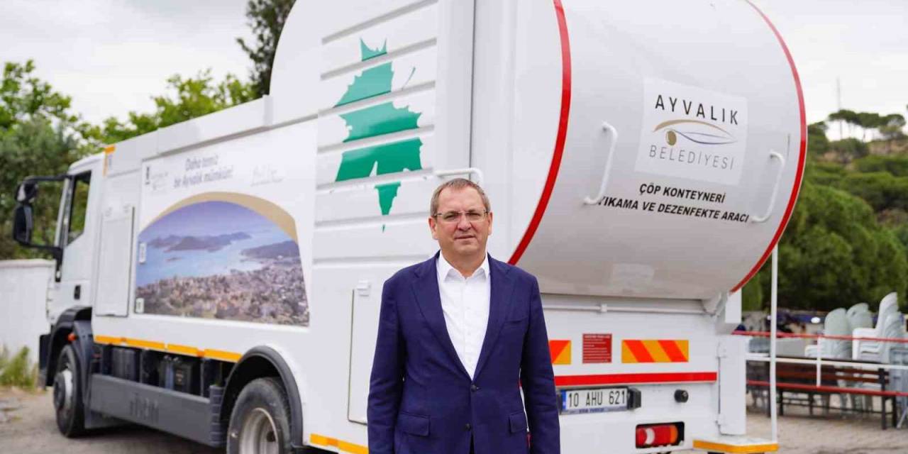 Ayvalık Belediyesi’nin Araç Filosu Öz Kaynaklarıyla Büyüyor