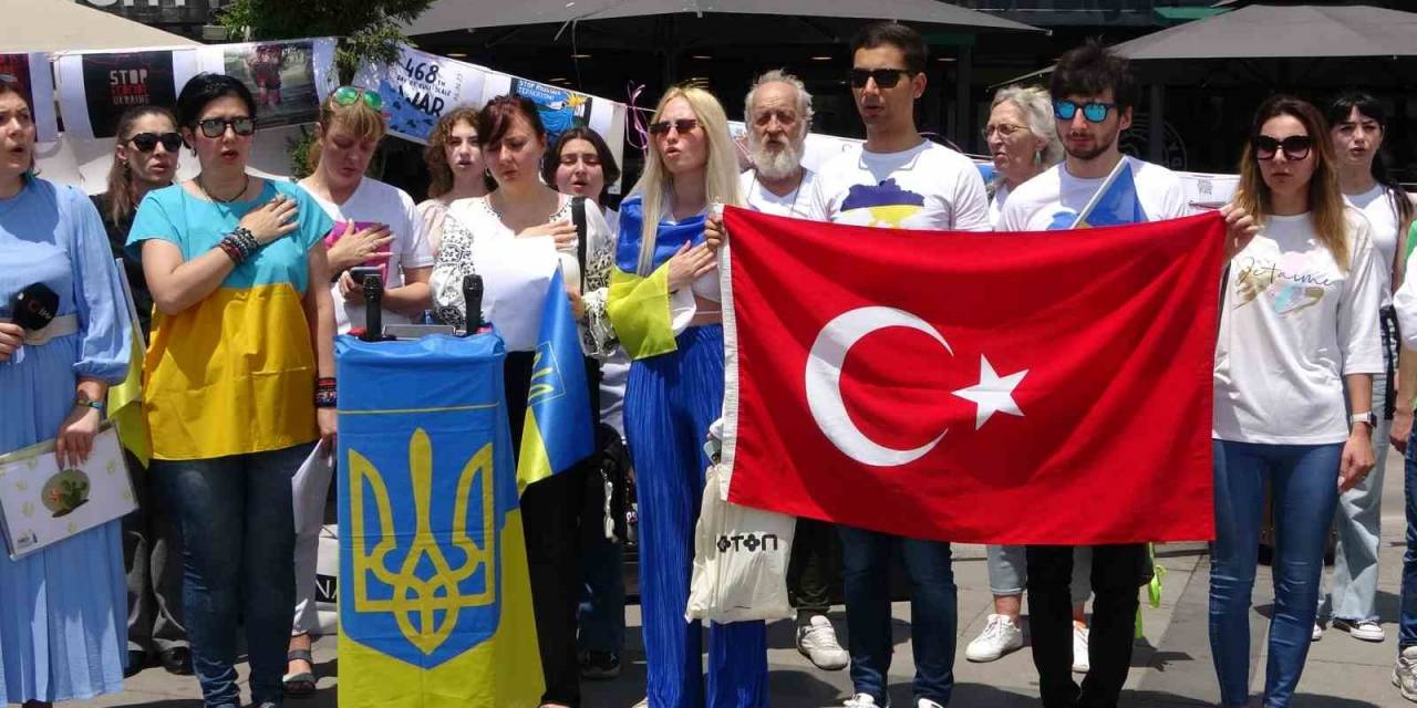 Ukraynalılar Ülkelerindeki Hidroelektrik Santralinin Vurulmasına Sessiz Kalmadı