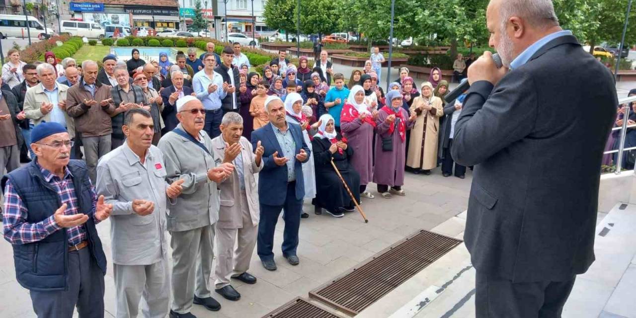 Havza’da Hacı Adayları Kutsal Topraklara Uğurlandı