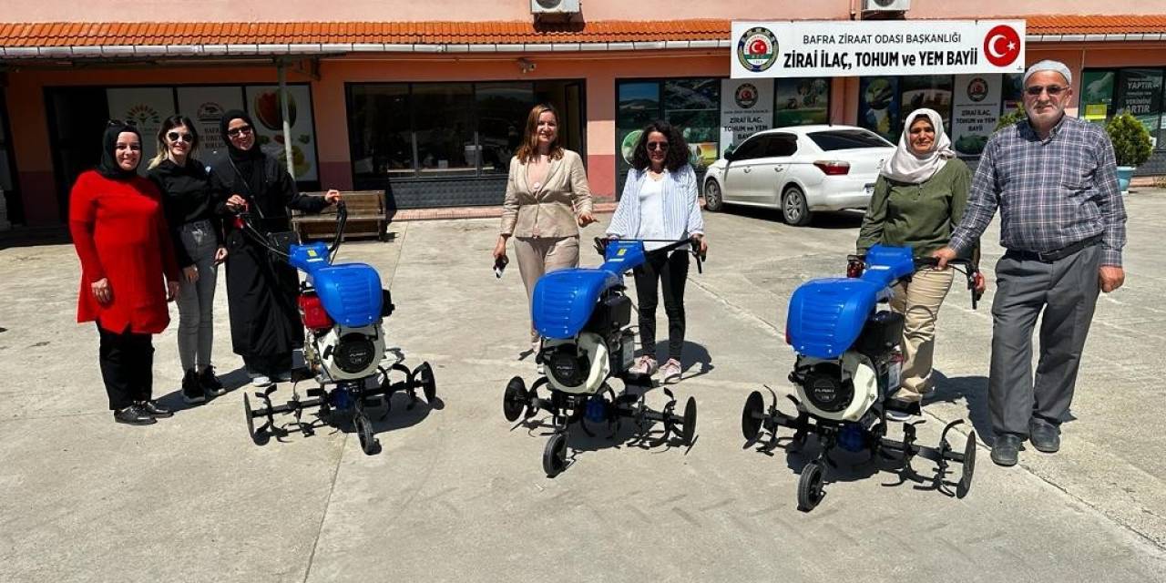 Samsun Büyükşehir, Tıbbi Ve Aromatik Bitki Üretimine Destek Veriyor