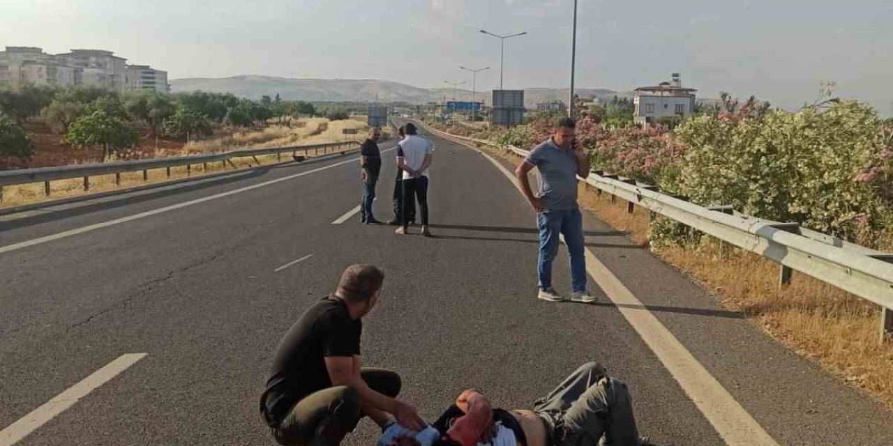 Gaziantep’te Motosiklet Kazası: 1 Ağır Yaralı