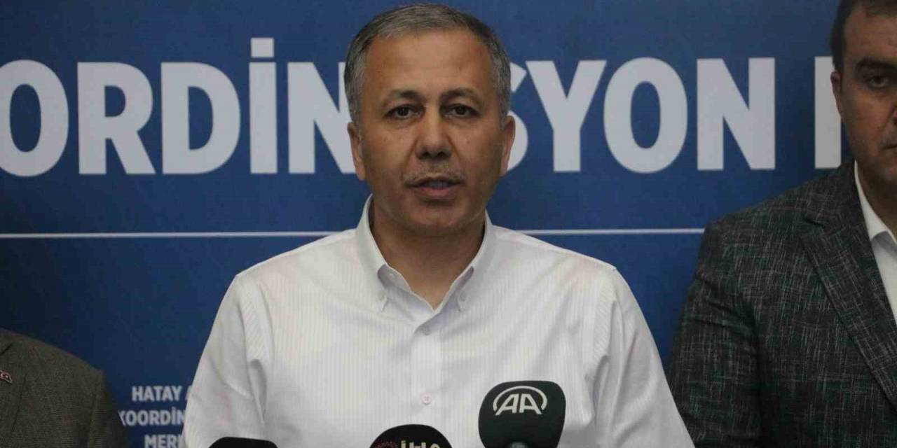Bakan Yerlikaya: "hatay’a 197 Bin 248 Konut Yapılacak"