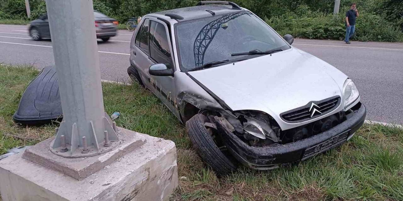 Samsun’da Trafik Kazası: 2 Yaralı