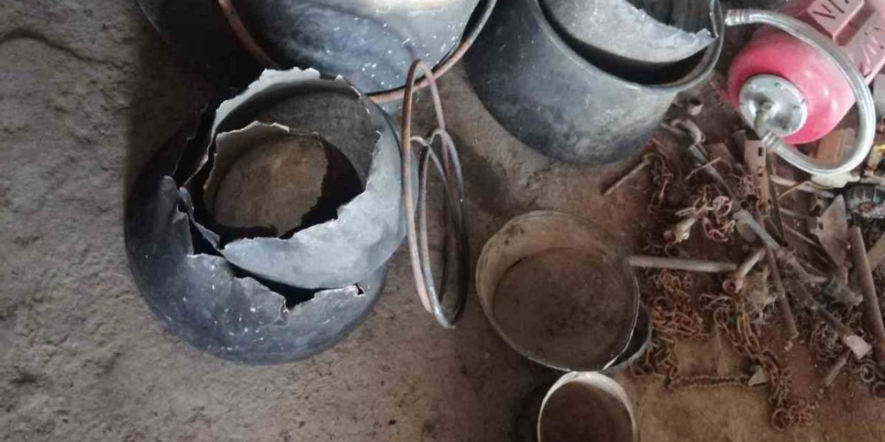 Bakır Kazanı Hırsızı Yakalandı