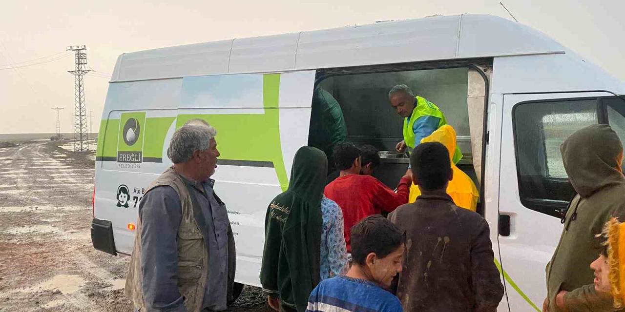 Ereğli Belediyesi Sel Sonrası Çalışmalarını Sürdürüyor