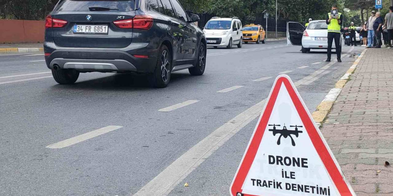 İstanbul’da Dron Destekli Trafik Denetimi