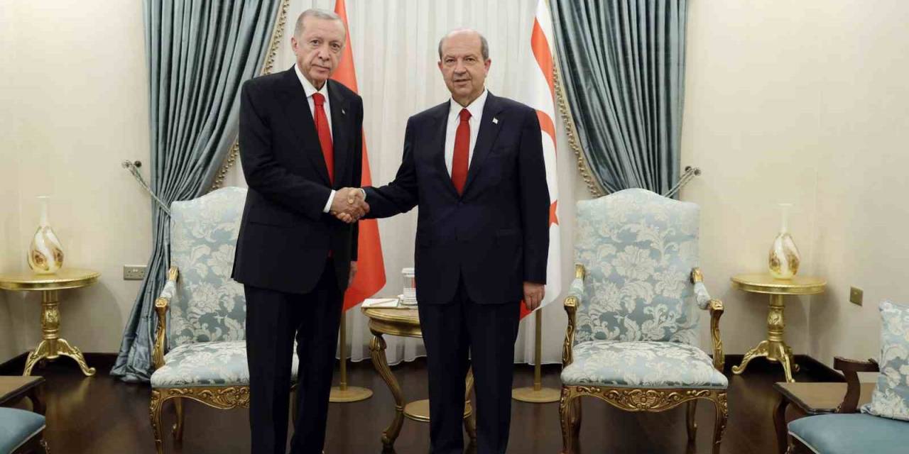 Cumhurbaşkanı Erdoğan, Tatar İle Baş Başa Görüştü