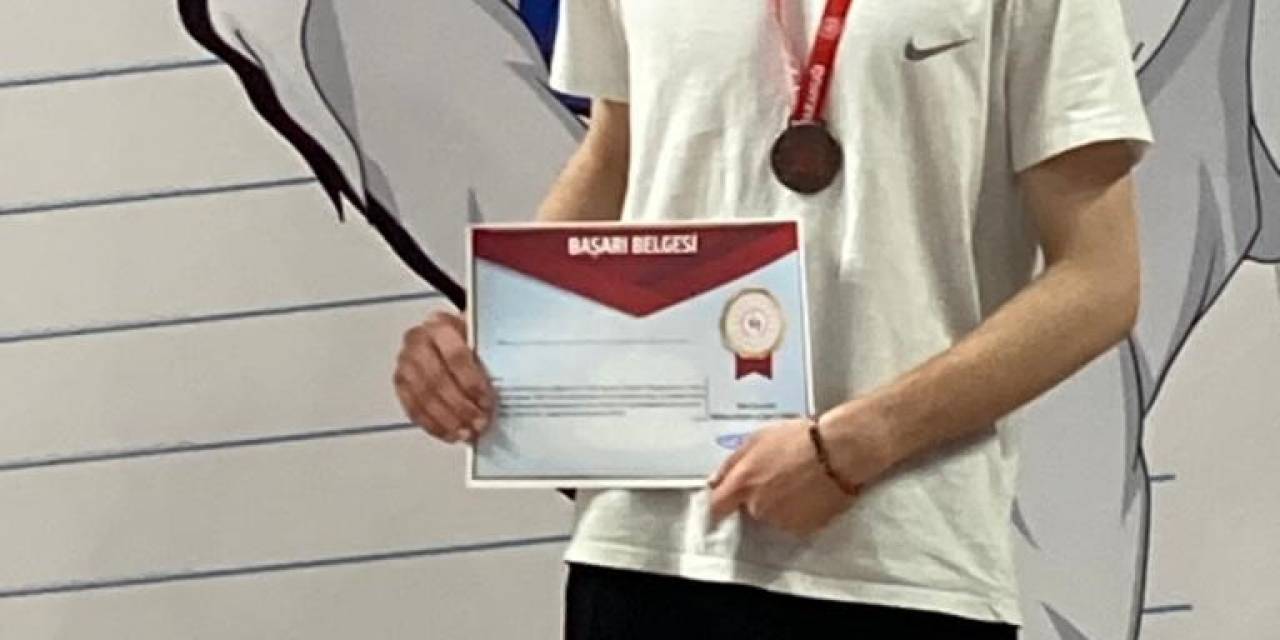 Afyonkarahisarlı Sporcu Bilal Koca Türkiye 3’üncüsü Oldu