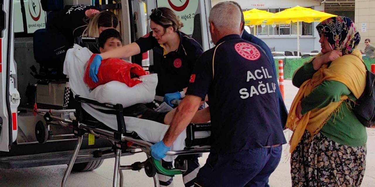 11 Yaşındaki Çocuk Kolunu Ot Biçme Makinesine Sıkıştırdı