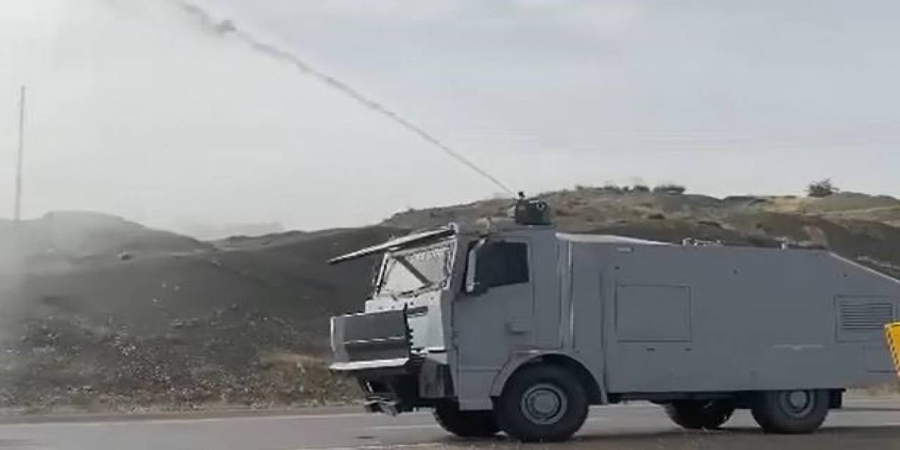 Alev Alan Aracı Toma Söndürdü