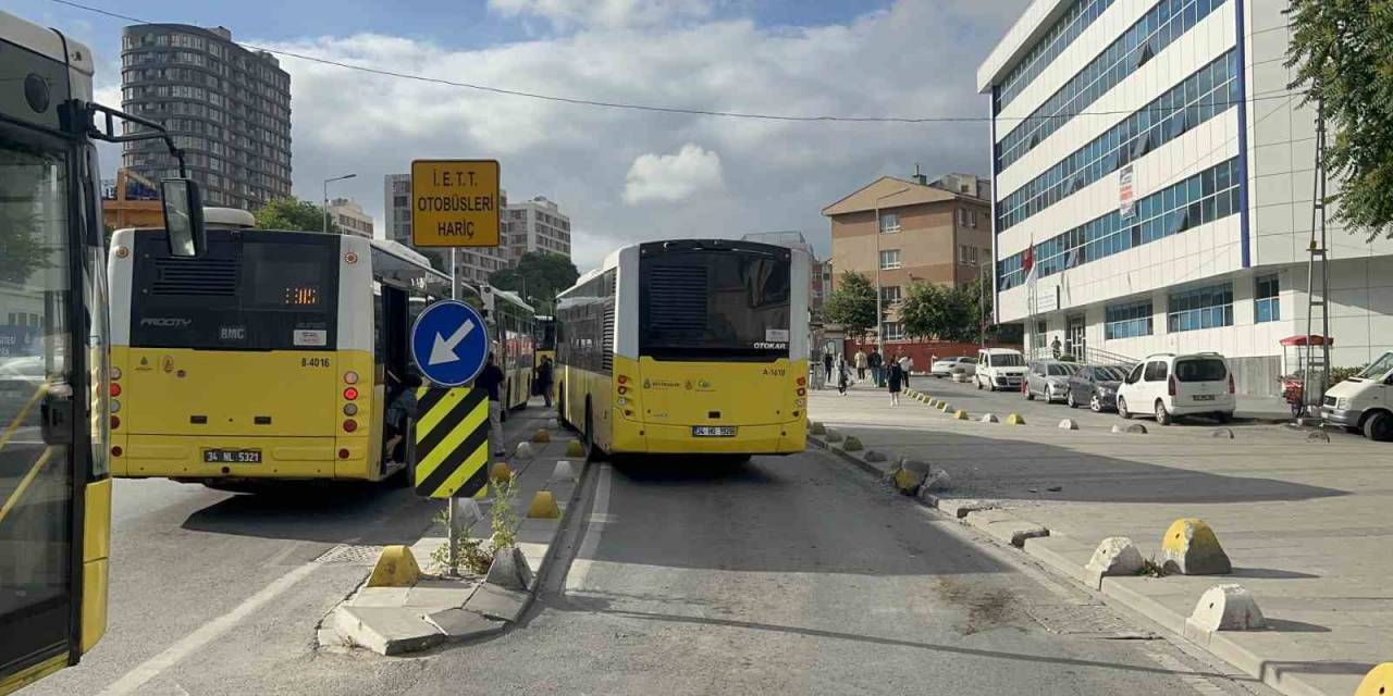 İett Otobüsler İçin Ayrılan Yolda Kaza Yaptı: 1 Yaralı