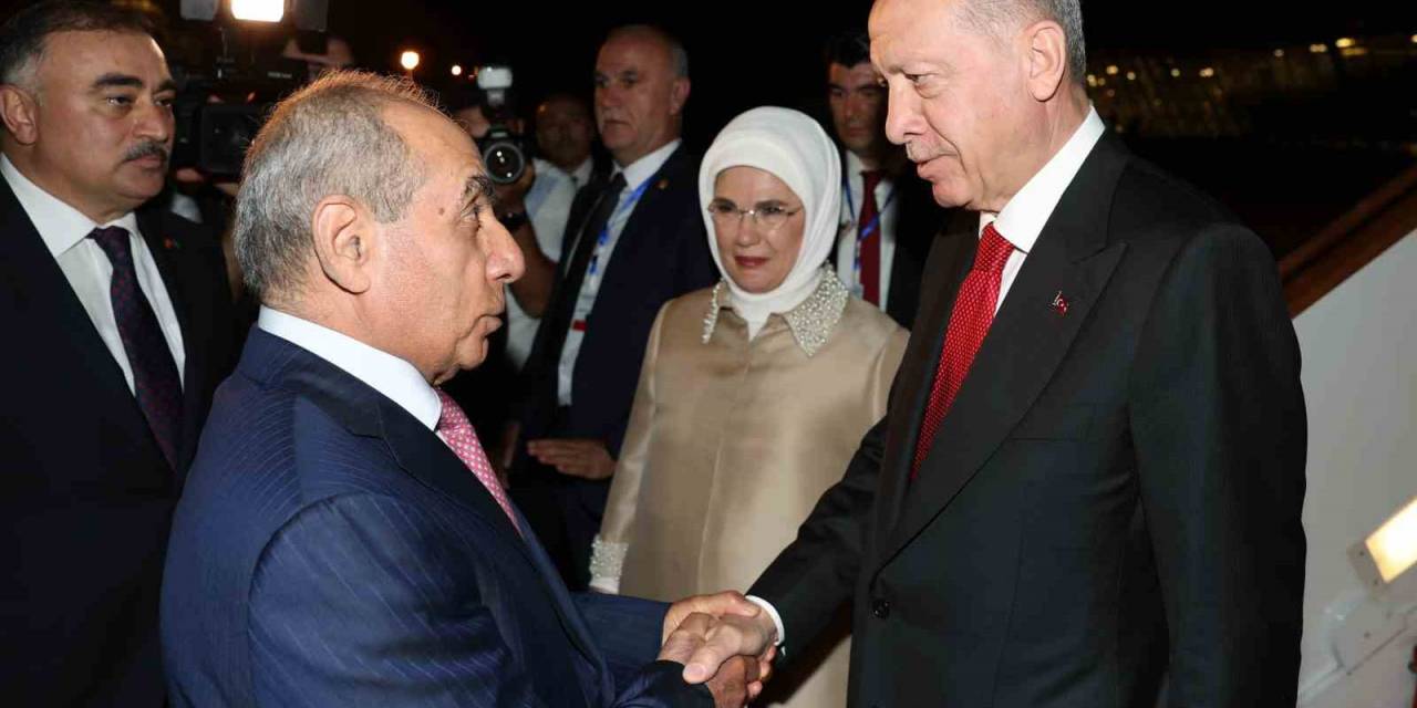 Cumhurbaşkanı Erdoğan Azerbaycan’da
