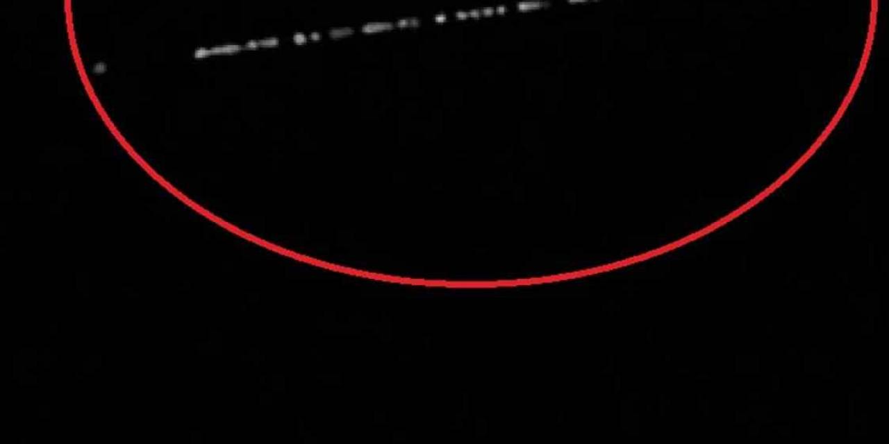 Starlink Uyduları Çankırı’da Görüldü, Vatandaşlar Cep Telefonu İle Görüntüledi
