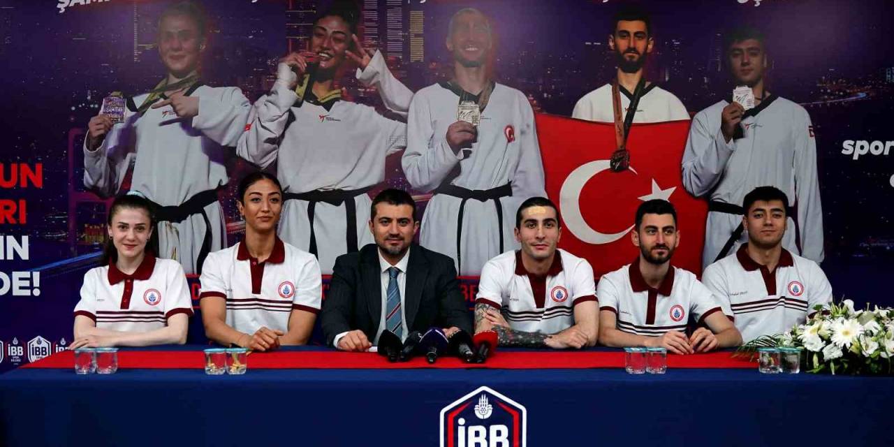 İbbsk Genel Sekreteri Erdem Arslanoğlu, Dünya Tekvando Şampiyonası’nda Madalya Alan Sporcularla Buluştu