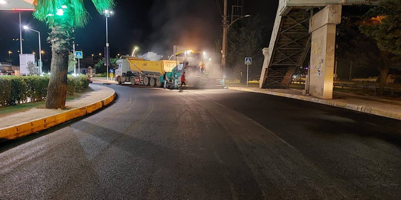 Derince Millet Bahçesi Önündeki Kavşak Yenilendi