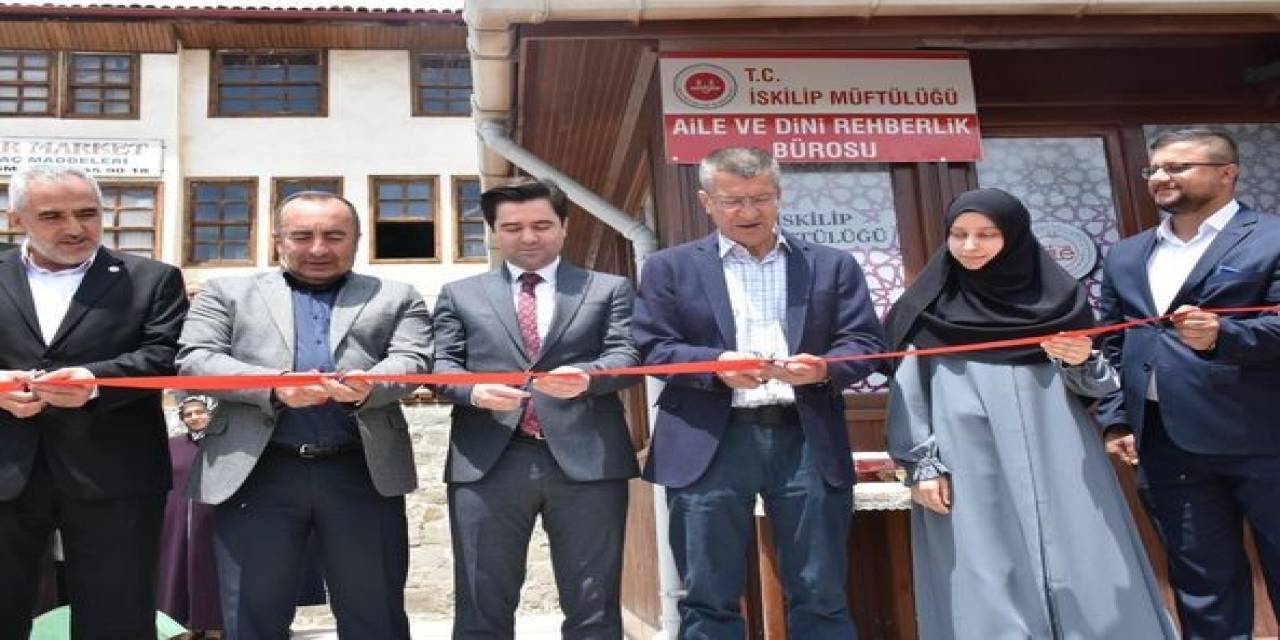 İskilip’te “aile Ve Dini Rehberlik” Bürosu Açıldı