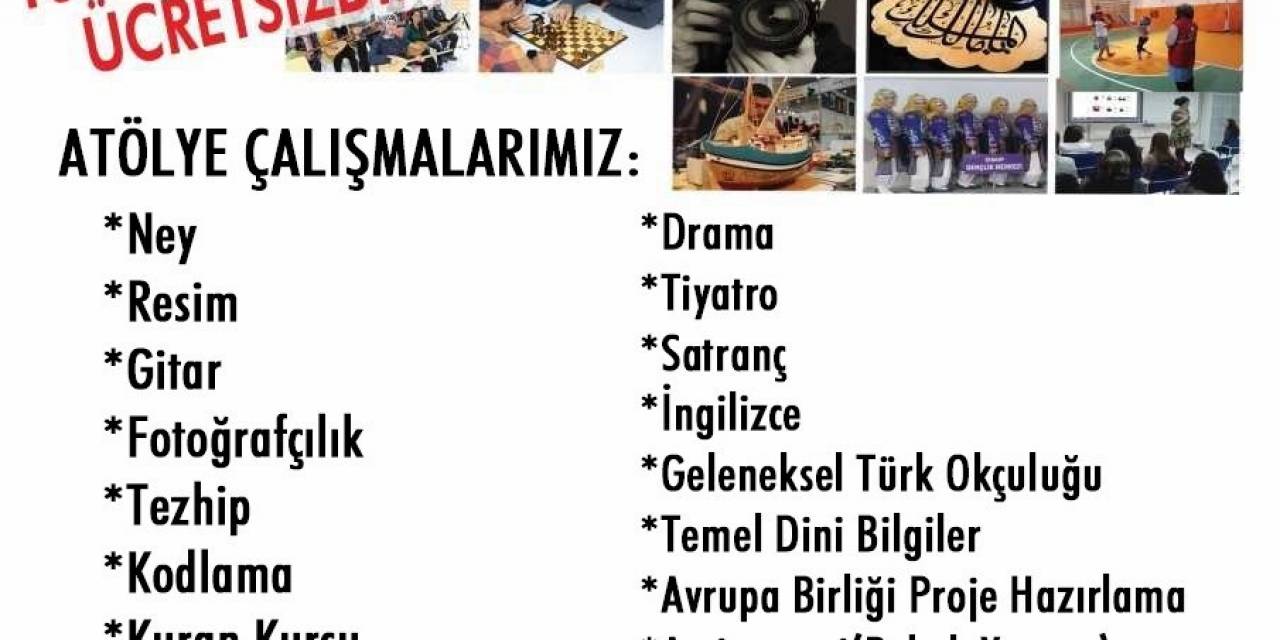 Türkeli Gençlik Merkezi’nde Ücretsiz Gelişim Kursları Başlıyor