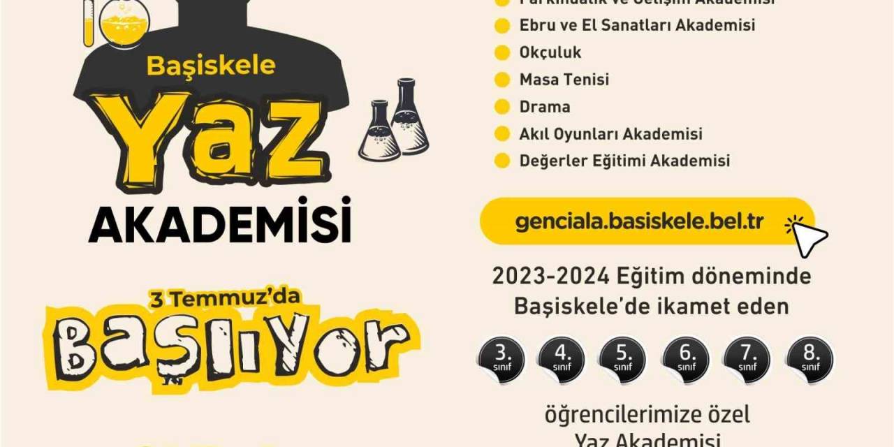 Başiskele Yaz Akademisi Kayıtları Başladı