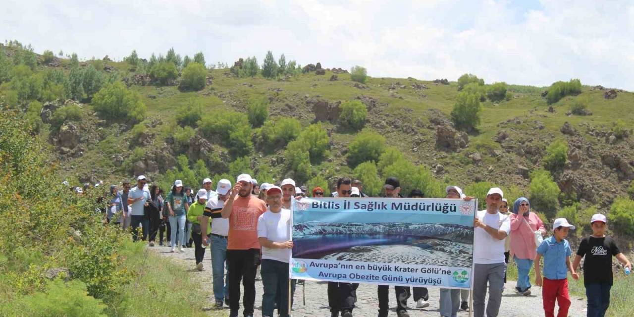 Doğa Harikası Nemrut’ta Sağlıklı Beslenme Ve Hareketli Yaşama Dikkat Çektiler