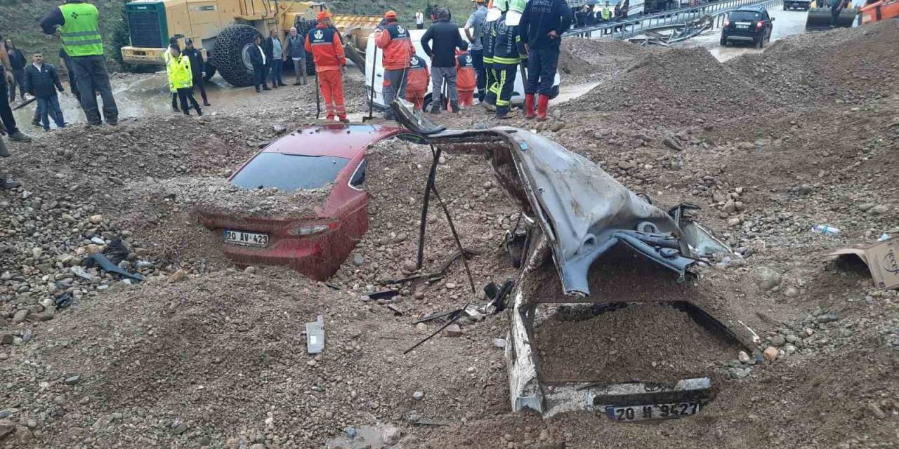 Heyelanda Araçlarda Mahsur Kalan Ölü Ve Yaralıların İsimleri Belli Oldu