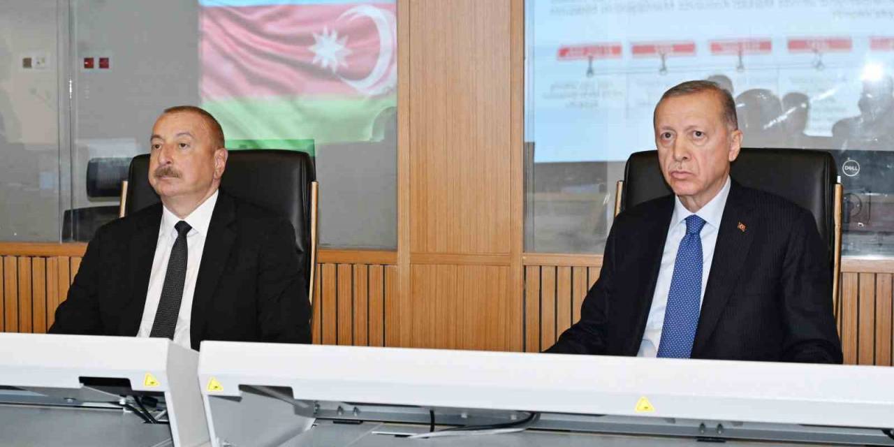 Cumhurbaşkanı Erdoğan Ve Cumhurbaşkanı Aliyev, Hava Komuta Merkezi’nin Açılışını Gerçekleştirdi