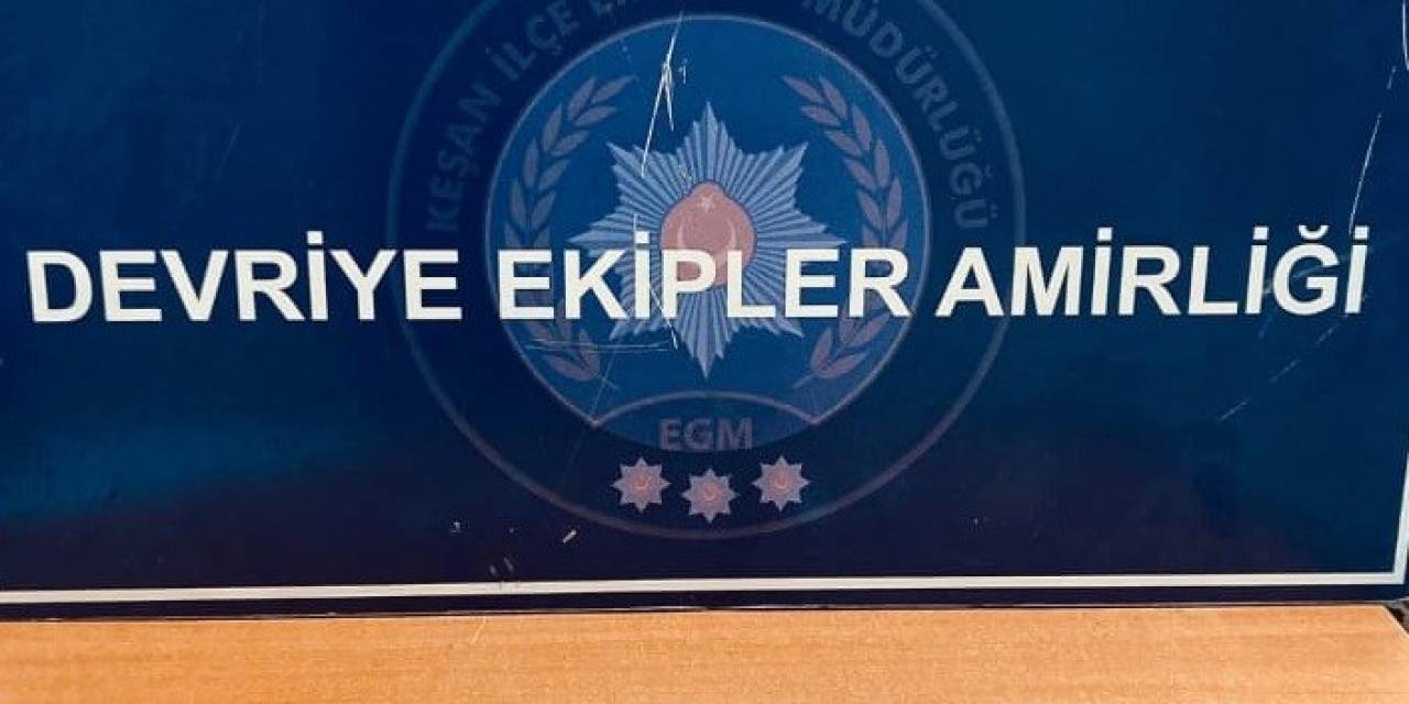 Keşan’da Üzerine Uyuşturucuyla Yakalanan Şüpheli Tutuklandı