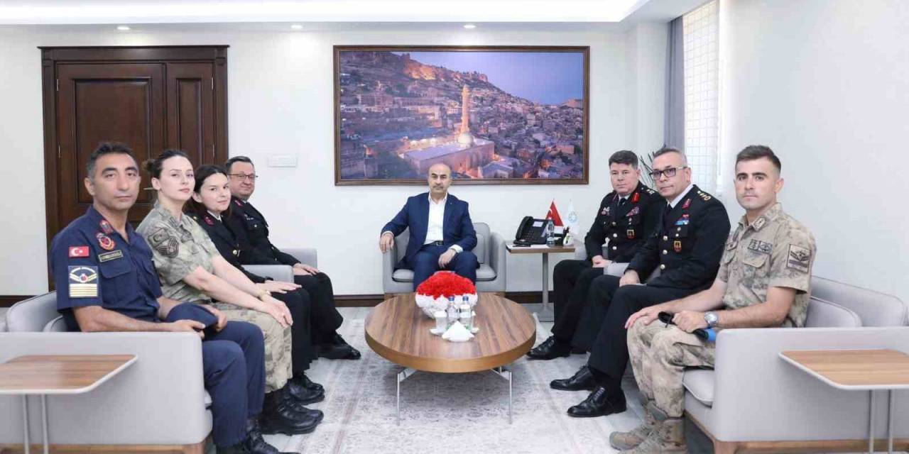 Jandarma Teşkilatı’ndan Vali Demirtaş’a 184. Kuruluş Yıl Dönümü Ziyareti