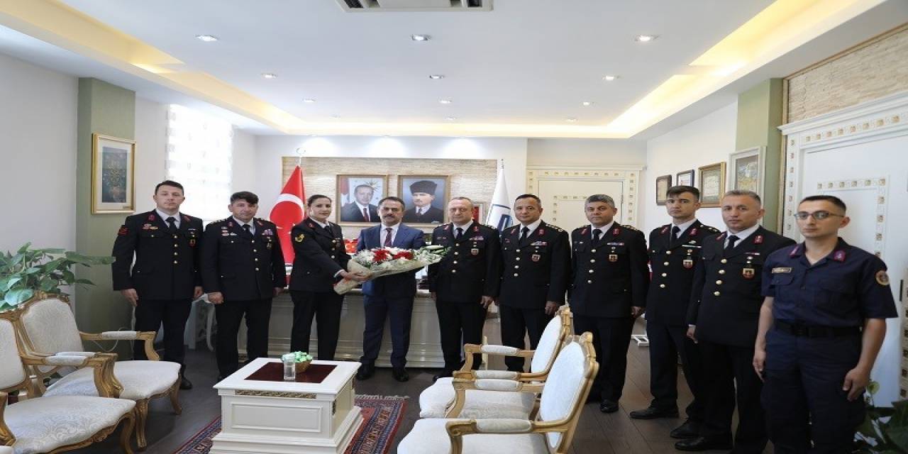 Jandarma Teşkilatından Vali Aktaş’a Ziyaret