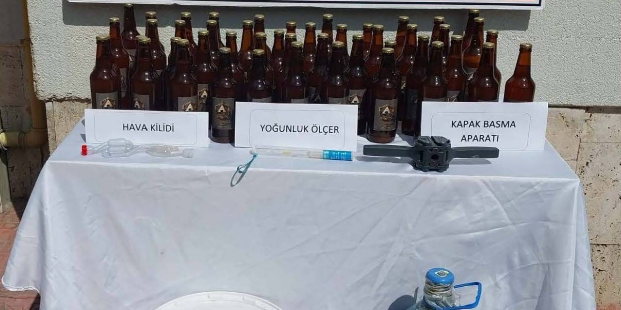 Gümüşhane’de Kaçak İçki Operasyonu