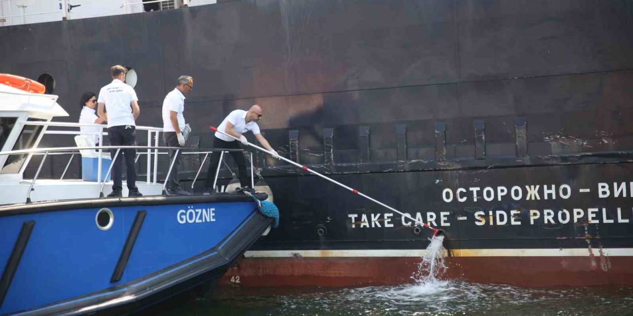 Mersin’e Gelen Gemilere Sıkı Denetim: Atıklarını Gelişigüzel Atamıyorlar
