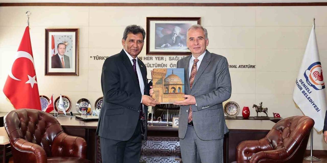 Başkan Zolan, Hindistan Büyükelçisini Ağırladı