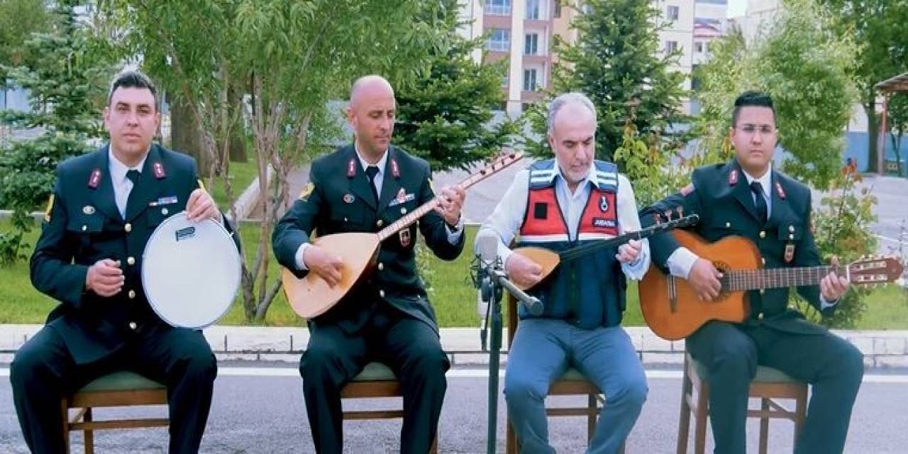 Jandarma Personelinden Anlamlı Klip