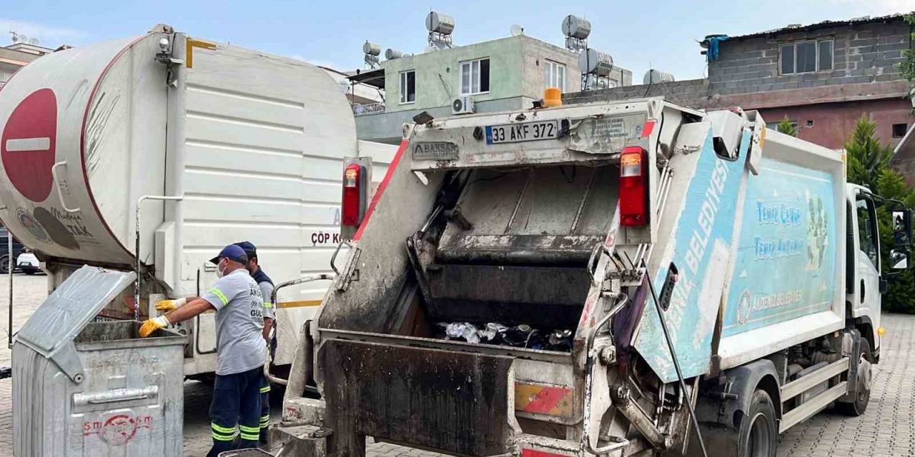 Akdeniz’de Çöp Konteynırları Yenileniyor
