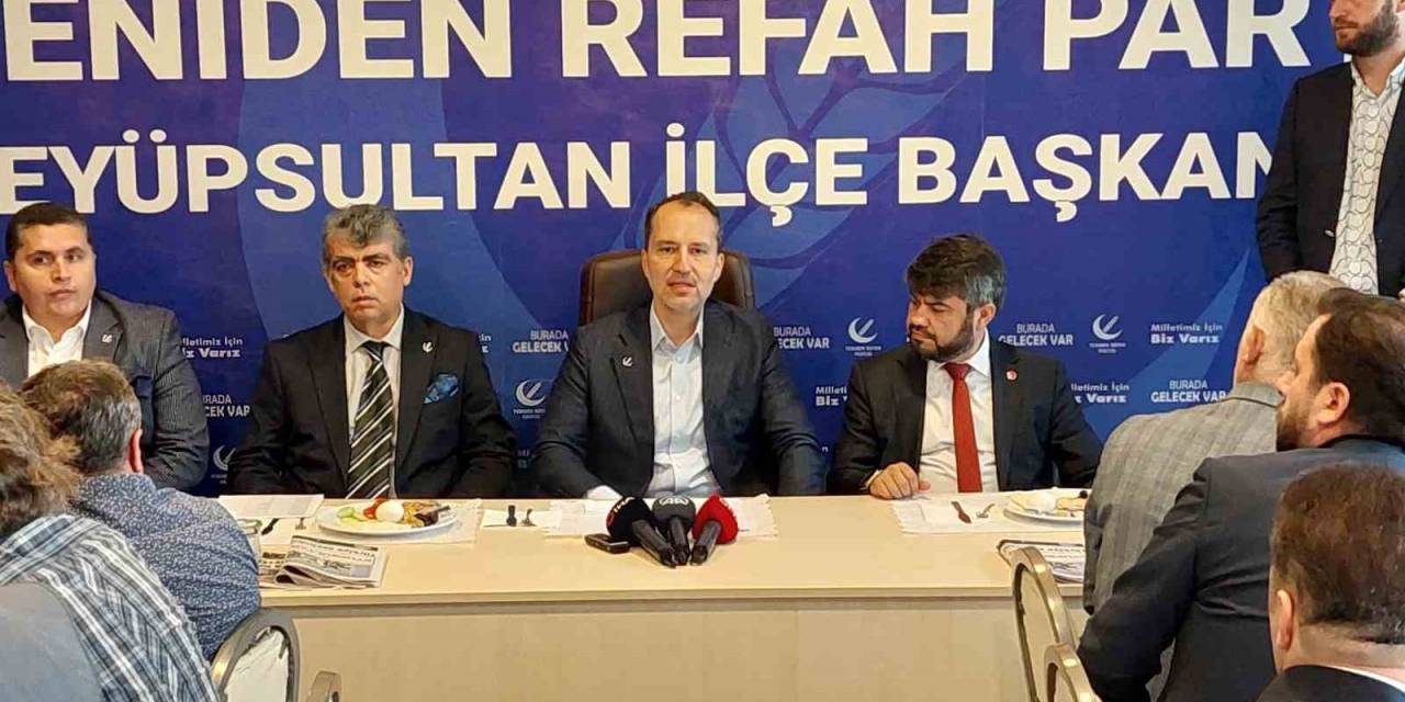 Yeniden Refah Partisi Genel Başkan Erbakan: "kıbrıs Dünya Tarafından Tanınmalıdır”