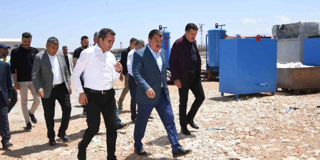 Başkan Gürkan’dan Asfalt Plenti Tesisinde İnceleme