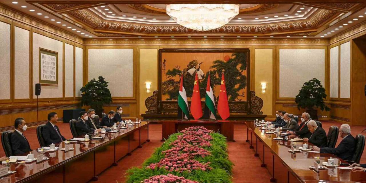 Çin-filistin Stratejik Ortaklığı Kuruldu