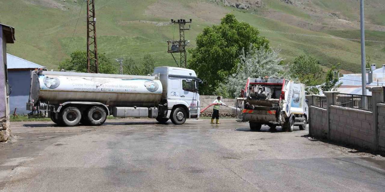 İpekyolu Belediyesinin ‘tertemiz Köyler’ Projesi Devam Ediyor