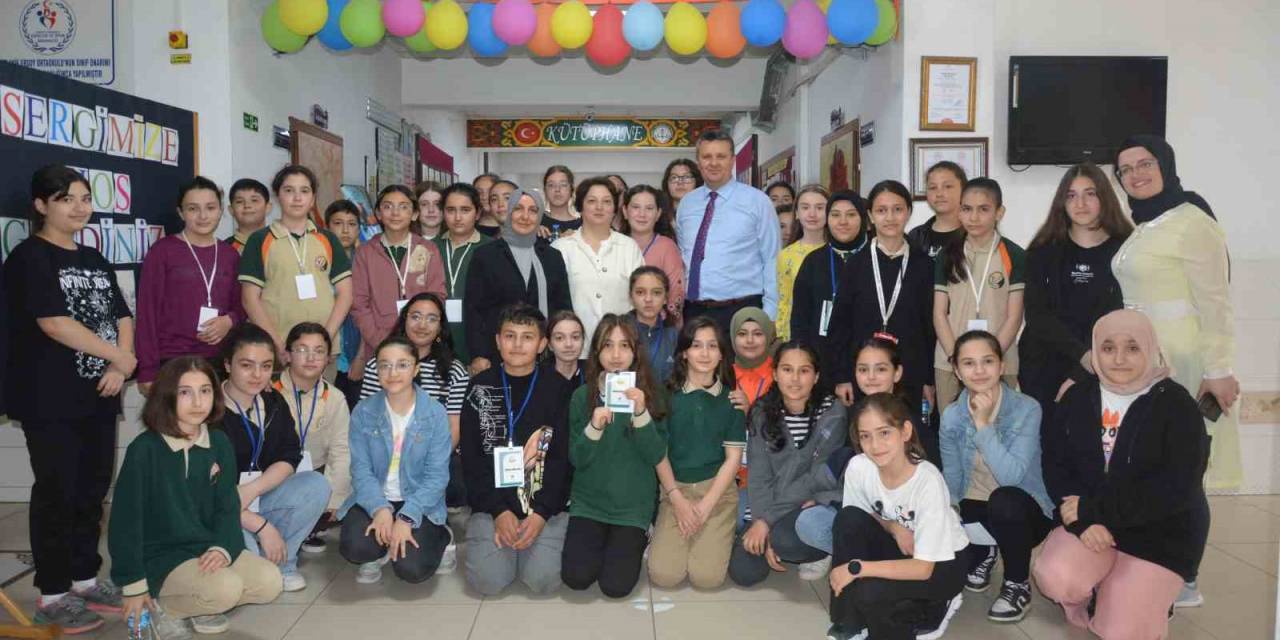 Ortaokul Öğrencilerden 300 Adet Görsel Eser