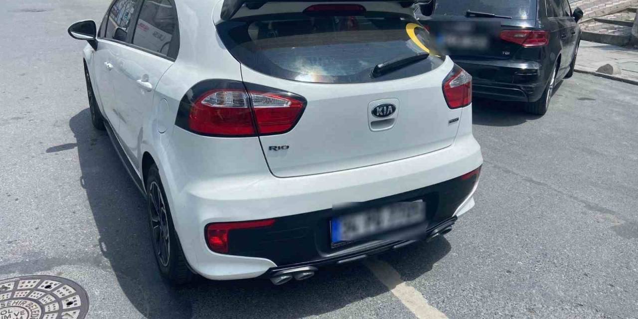 Trafikte Tehlikeli Hareketler Sergileyen 5 Şahsa Para Cezası Yağdı