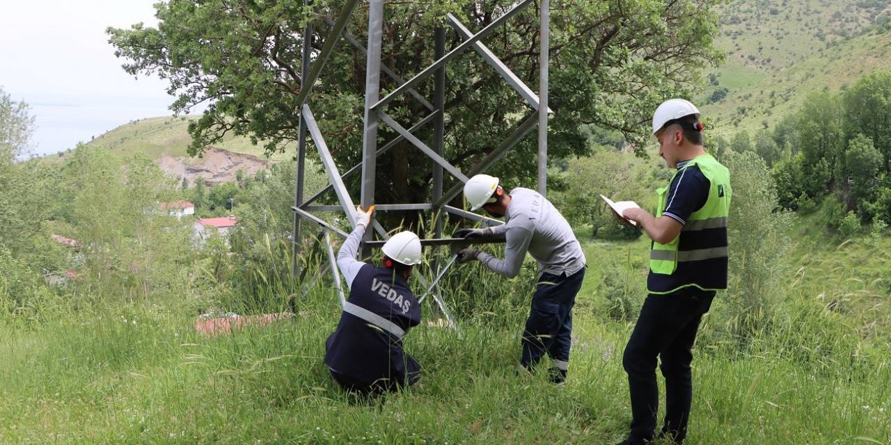 Vedaş’tan 2 Köye 3 Milyon Liralık Yatırım