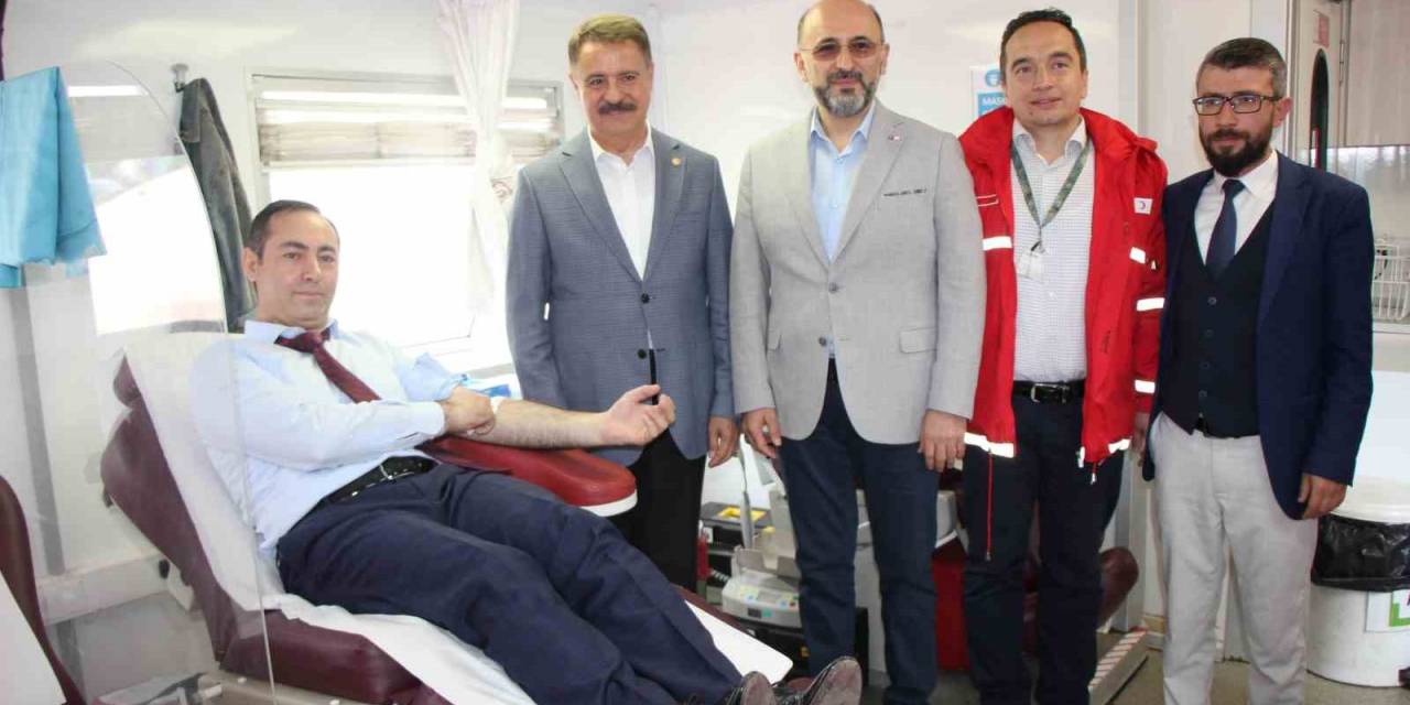 5555 Ünite Hedefli Kan Bağışı Kampanyası Bugün Başladı