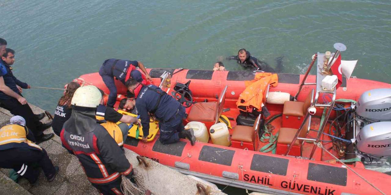 Ordu’da Denize Atlayan Şahıs Kurtarıldı