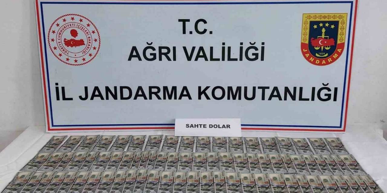 Ağrı’da Jandarmadan Sahte Dolar Operasyonu
