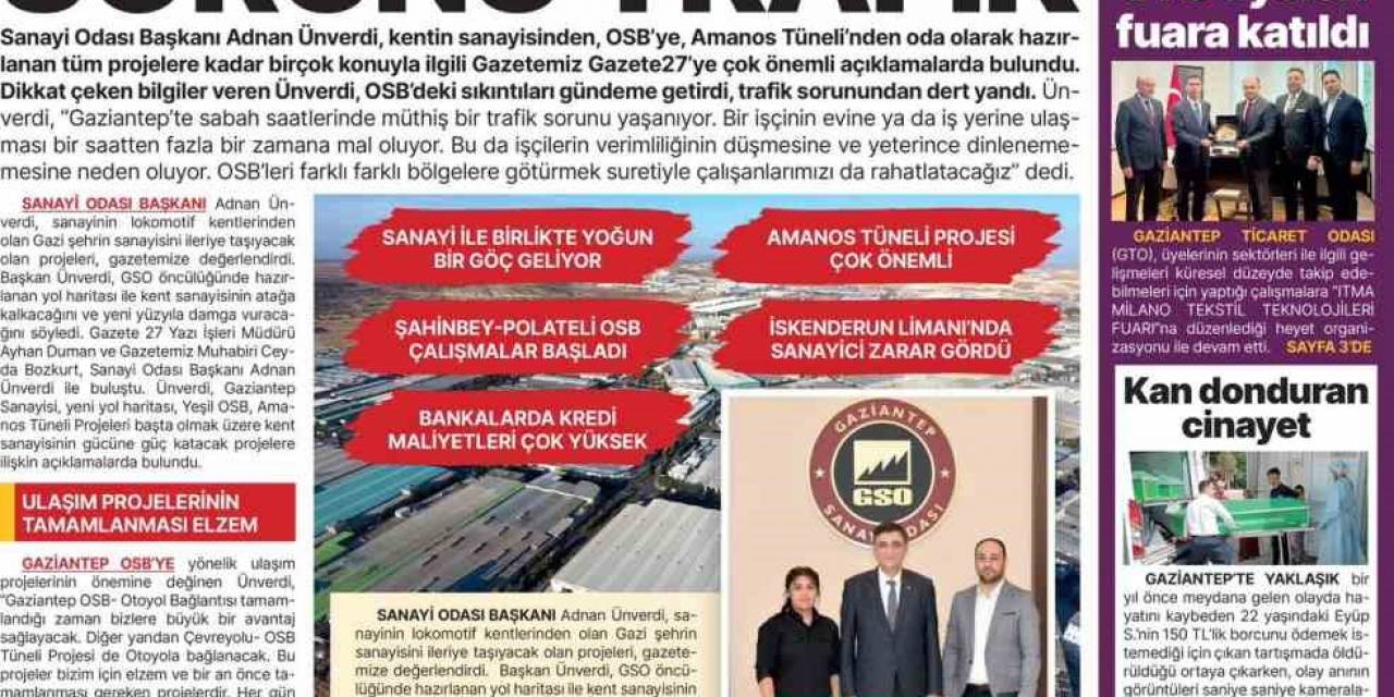 Gaziantep’te 4 Gazete Birleşti, Gazete27’yi Kurdu