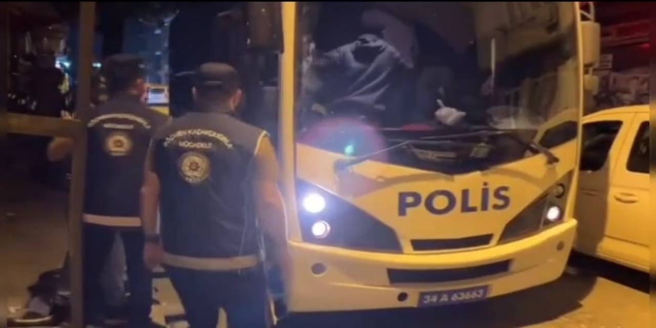 İstanbul’da, Kaçak Sığınmacıların Yaşadığı Evlere Baskın: 96 Göçmen Yakalandı