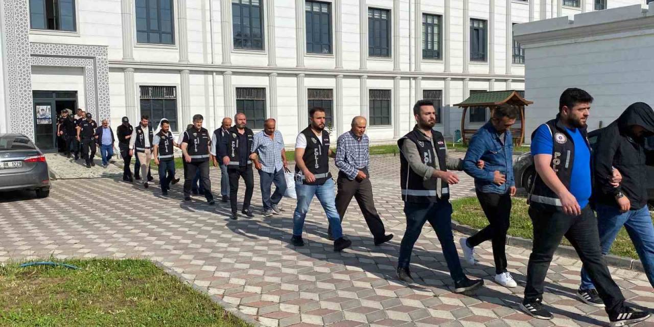 Rüşvet Ve Dolandırıcılık Suçlarından Yakalanmışlardı: 18 Tüccar İle Kurum Çalışanı Adliyede